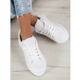 SHELOVET Bekväma sportskor vit 2