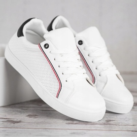 SHELOVET Bekväma sportskor vit 2