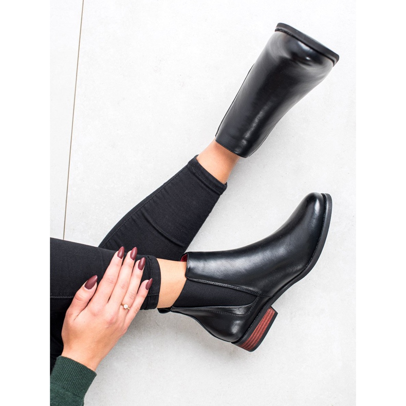 Goodin Svarta Chelsea stövlar 1