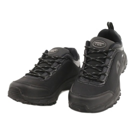 American Club Amerikanska sportskor vattentäta mjuka skal HL04 / 20 svart grå 2