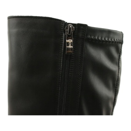 Arka Läderstövlar på Arek 7322 pelare svart 5