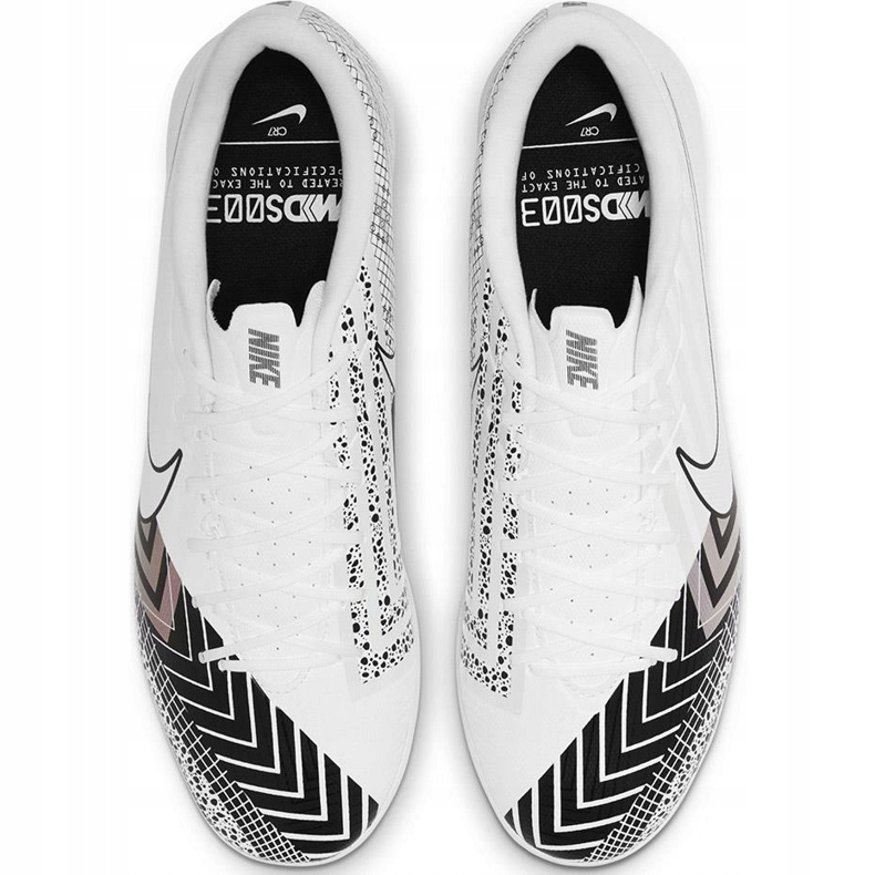 Nike Mercurial Vapor 13 Academy Mds Ic CJ1300 110 fotbollsskor vit 1