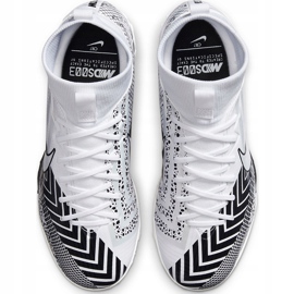 Nike Mercurial Superfly 7 Academy Mds Tf Junior BQ5407 110 fotbollsskor vit 1
