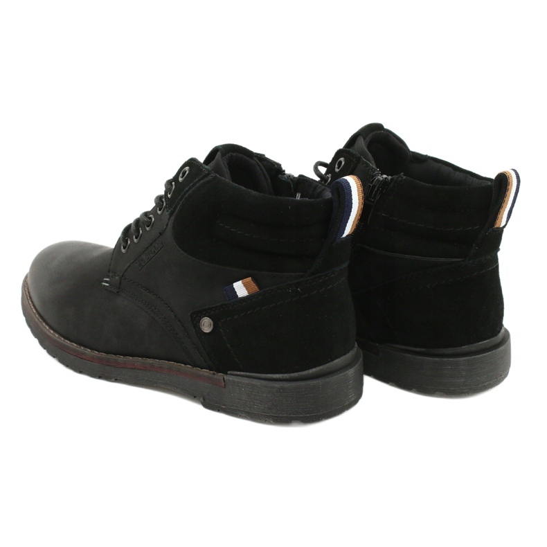 McBraun Eco-Men's Black Eco-Ticking Boots 20MN29-3131 svart 3