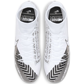 Nike Mercurial Superfly 7 Academy Mds FG / MG BQ5427 110 fotbollsskor vit vit 1