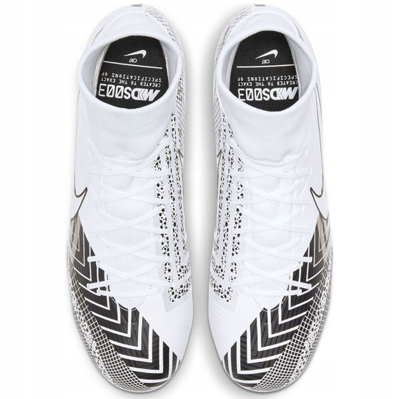 Nike Mercurial Superfly 7 Academy Mds FG / MG M BQ5427-110 fotbollsskor mångfärgad vit 1