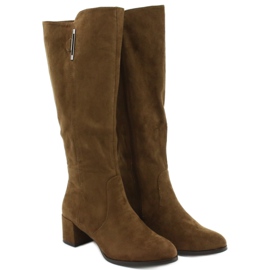 Mocka stövlar Olive Sergio Leone KZ277 brun 2