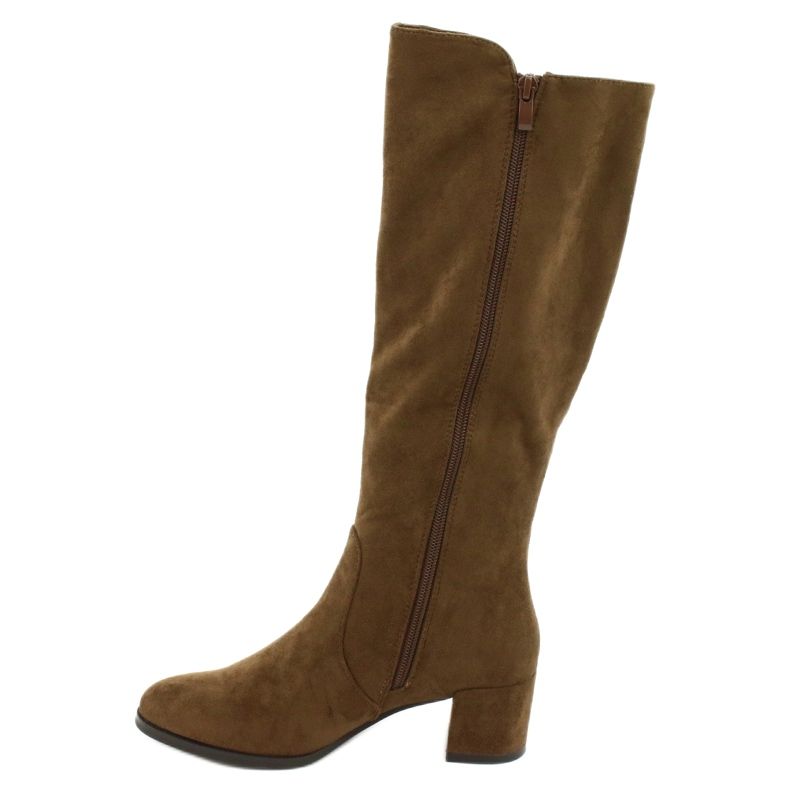 Mocka stövlar Olive Sergio Leone KZ277 brun 1