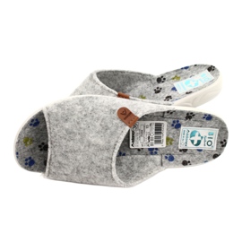 Filt tofflor Adanex 25494 grå 4