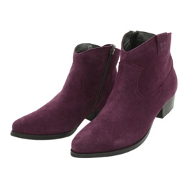 Dam mocka Maciejka Violet stövlar 04289-05 purpur 1