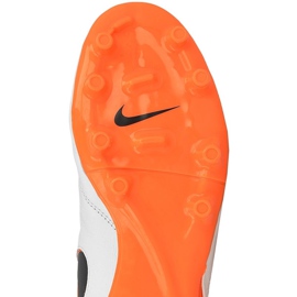 Nike Tiempo Mystic V Fg M 819236-108 fotbollsskor orange, vit, orange vit 1