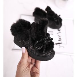 FRROCK Barnens svarta Mumi Warm Sneakers 1