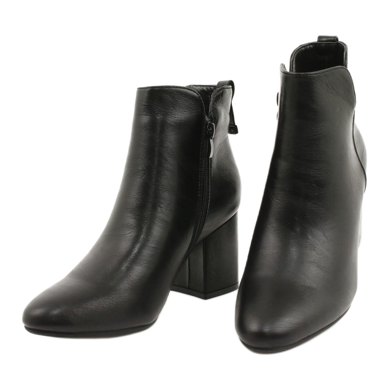 M.Daszyński Isolerade stövlar Daszyński SA186-1 svart 2