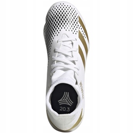 Adidas Predator 20.3 In Junior FW9218 fotbollsskor svart vit 1