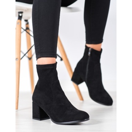 Evento Högklackade stövlar svart 1