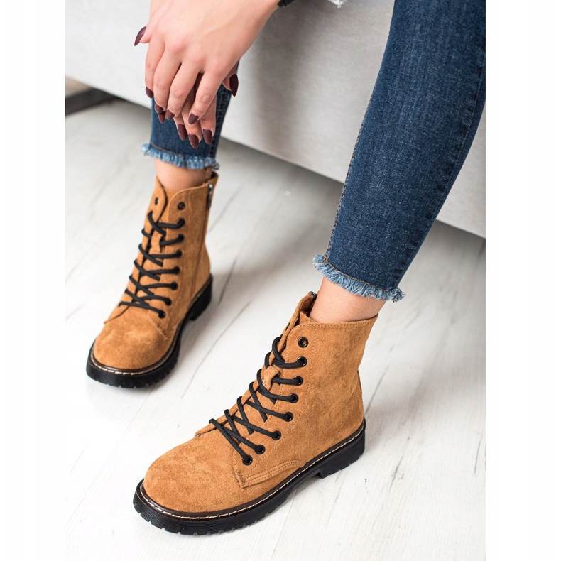 Small Swan Kamel mocka fällare brun 1