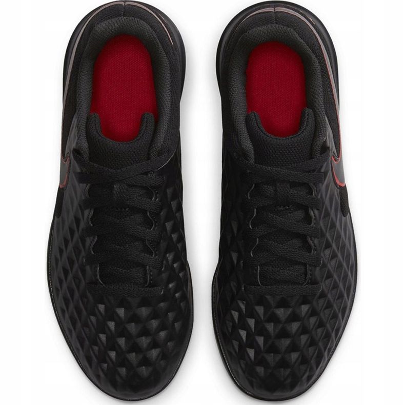 Nike Tiempo Legend 8 Club Ic Jr AT5882 060 fotbollsskor svart svart 1