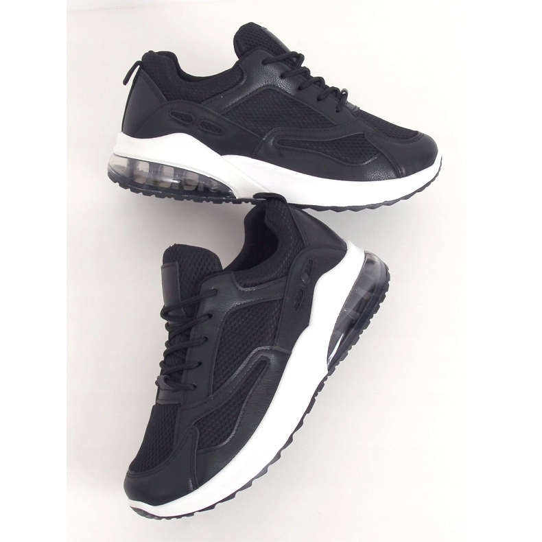 Svarta sportskor för kvinnor 8271-SP Svart 1