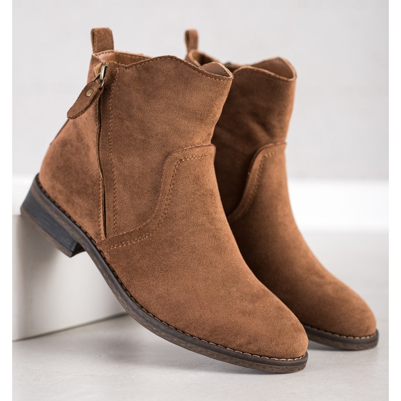 Evento Bekväma casual stövlar brun 1