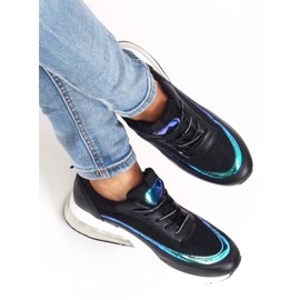 Svarta sportskor för kvinnor LL1758 Svart 1