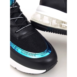 Svarta sportskor för kvinnor LL1758 Svart 2