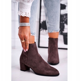 Kängor för kvinnor Sergio Leone Coffee BT528 mångfärgad 1