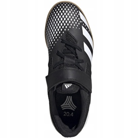 Adidas Predator 20.4 H&amp;L In Sala Jr FW9226 fotbollsskor svart svart 1