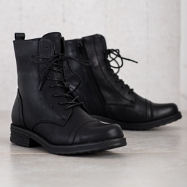 SDS Snörda arbetare svart 1