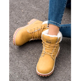 Arrigo Bello Varma vandringsskor gul 2