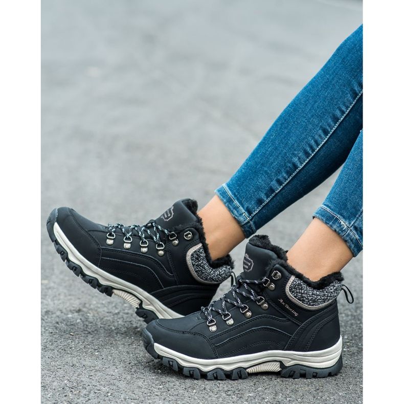 Ax Boxing Bekväma vandringsskor svart 1