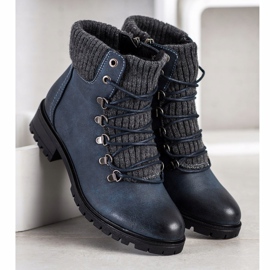 Filippo Snygga Trappers marinblå blå 1