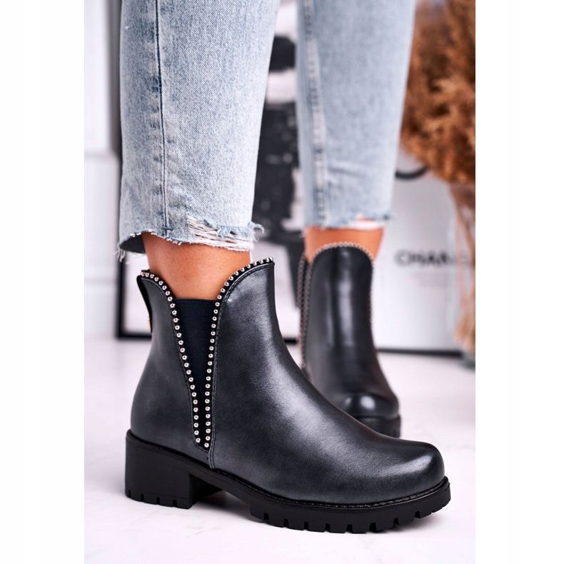 Damstövlar Varm Marinblå Starry 2