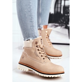 EVE Kvinnors träskor med isolering, beige Tiempo 1