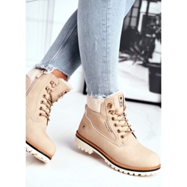 EVE Kvinnors träskor med isolering, beige Tiempo 2