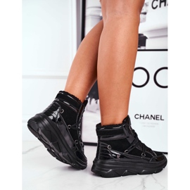 Kylie Crazy Kvinnors sneakers Black Snow boots Missy svart 2