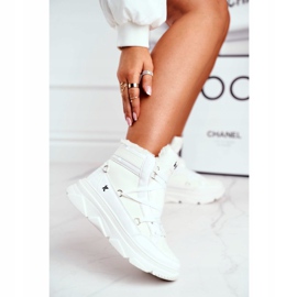 Kylie Crazy Kvinnors sneakers White Snow boots Missy vit 2