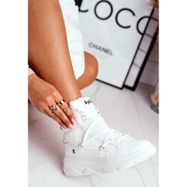 Kylie Crazy Kvinnors sneakers White Snow boots Missy vit 5