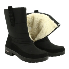 Light Fur Snow Boots Progress 20-09 svart 4