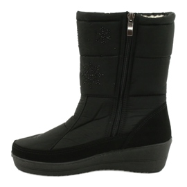 Light Fur Snow Boots Progress 20-01 svart 1