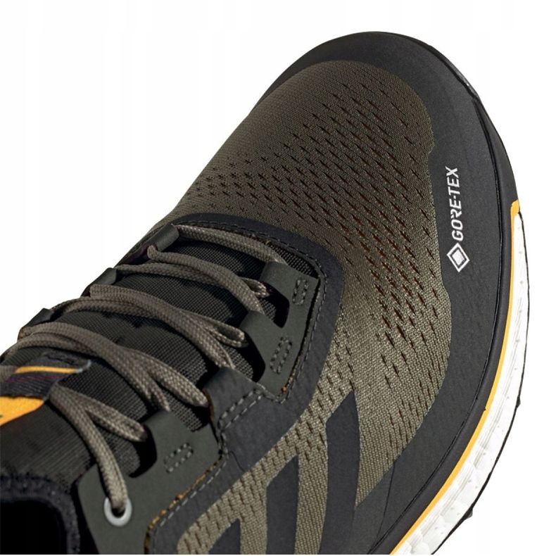 Adidas Terrex Agravic Flow Gtx M FU7450 skor mångfärgad mångfärgad grön 2