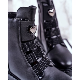 Apawwa Barnens svarta ballongvarma stövlar 2