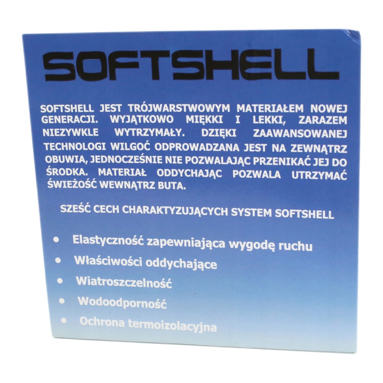 American Club Amerikanska softshell stövlar med SN12 / 20 marinmembran svart marinblå 1