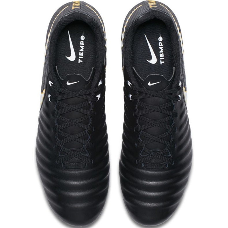 Nike Tiempo Ligera Iv Fg 897744 002 fotbollsskor svart svart 1