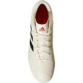 Adidas Nemeziz 18.4 FxG D97992 fotbollsskor mångfärgad vit 1