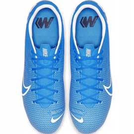 Nike Mercurial Vapor 13 Academy FG / MG AT5269 414 fotbollsskor blå blå 1