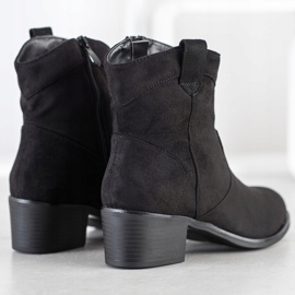 SHELOVET Svarta cowboystövlar 1