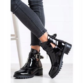 Seastar Lackerade arbetare svart 1