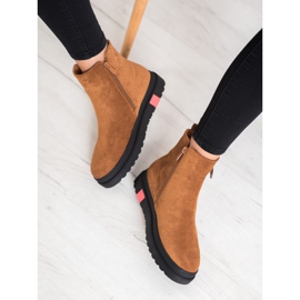 Seastar Stövlar På Den Svarta Plattformen brun 1