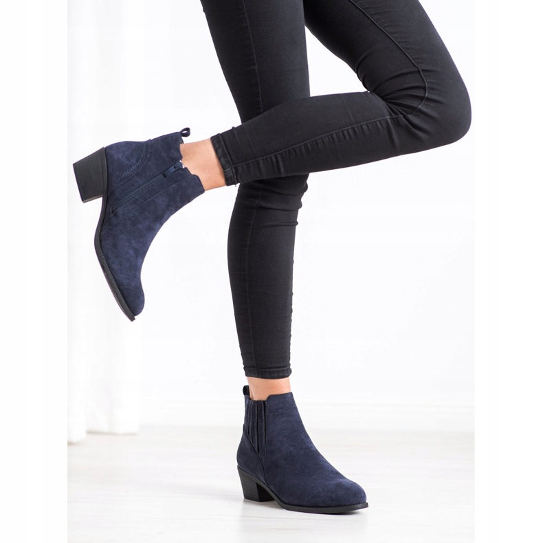 Camo Varma mockaskor marinblå 2