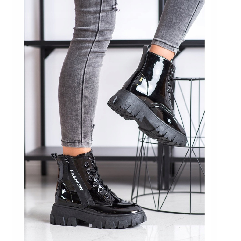 SHELOVET Isolerade modearbetare svart 2